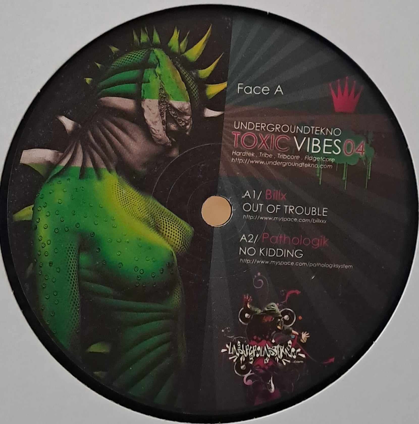 Toxic Vibes 04 - vinyle freetekno